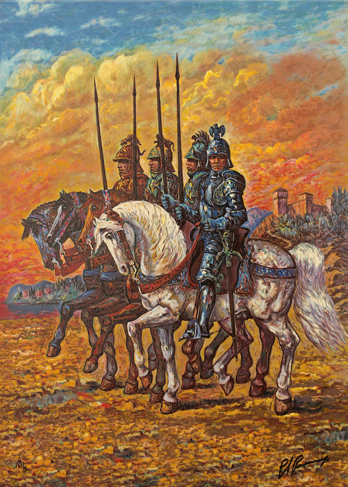 GIOVAN FRANCESCO GONZAGA, "Cavalieri", anni 2000