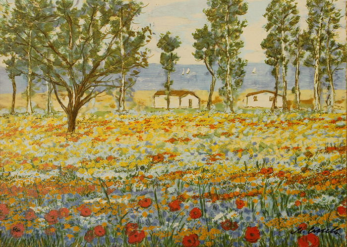 MICHELE CASCELLA, "Podere a Ortona", 1984