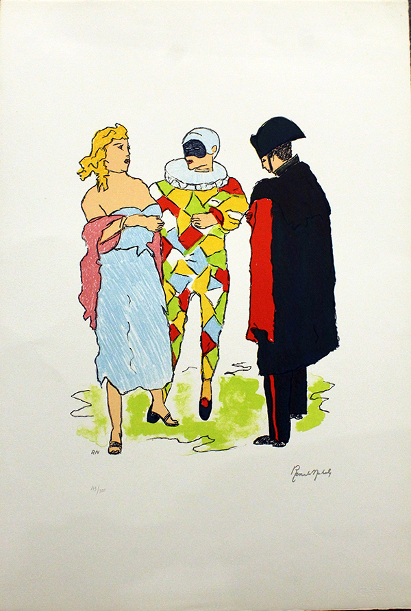 RENATO NATALI . "Maschere"