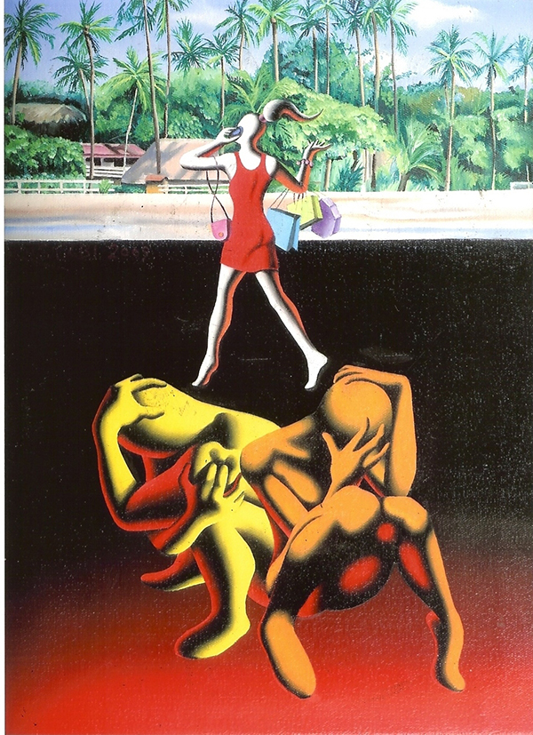 MARK KOSTABI "Import tax" 2009