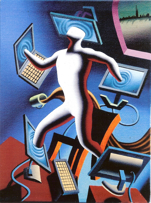 MARK KOSTABI "Virtual loss" 2009