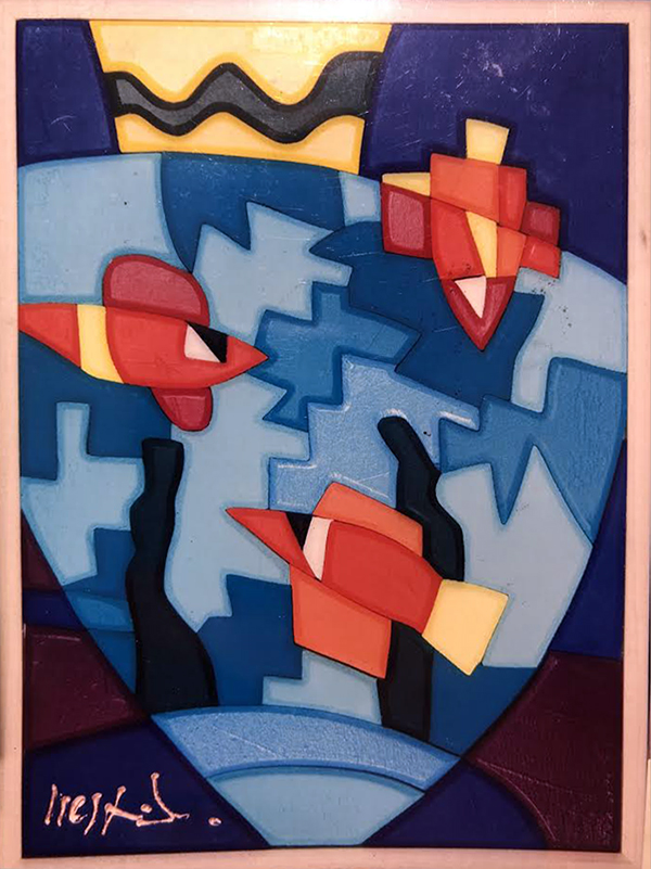 UGO NESPOLO "Acquario" anni 2000