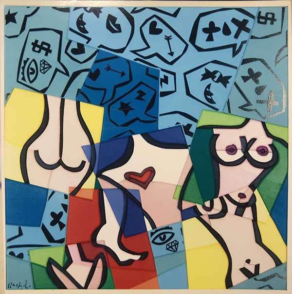 UGO NESPOLO "Human body" anni 2000