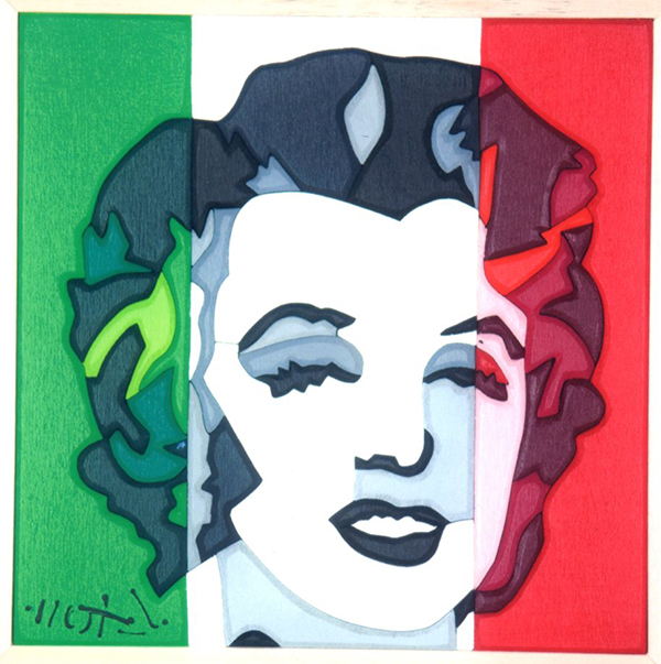 UGO NESPOLO "Marilyn due nazioni" anni 2000