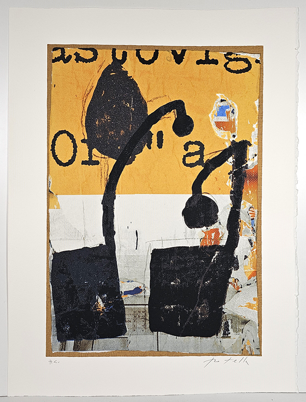 Mimmo Rotella “Mirò in Nero”