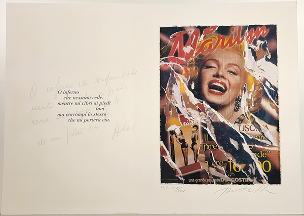 Mimmo Rotella "Bellezza Eterna"
