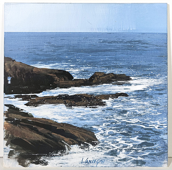 Agostino Cancogni, “Scogliera 
