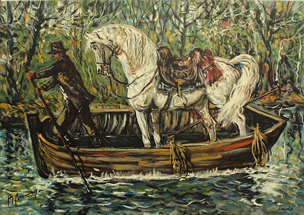 GIOVAN FRANCESCO GONZAGA "Lungo il fiume"