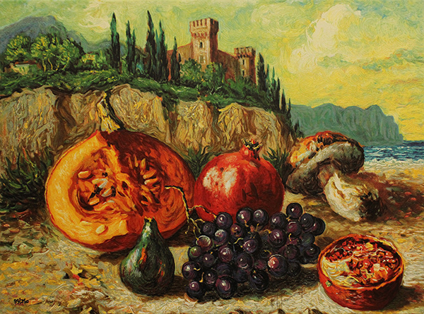 GIOVAN FRANCESCO GONZAGA "Natura morta"