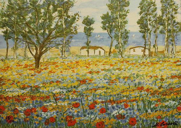 MICHELE CASCELLA "Podere a Ortona" 1984