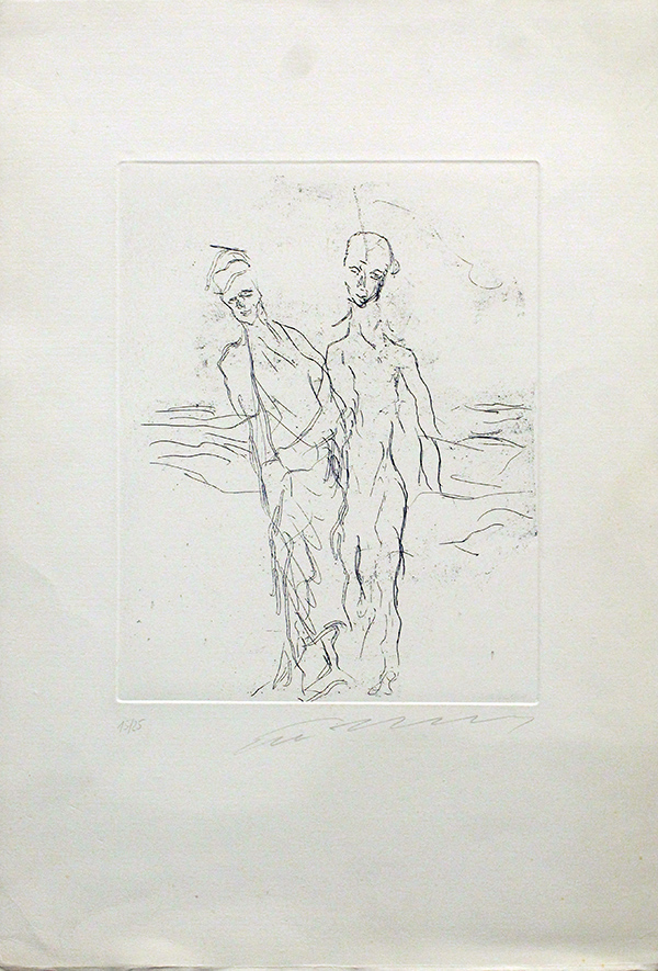 ERNESTO TRECCANI, "Figure", anni '70