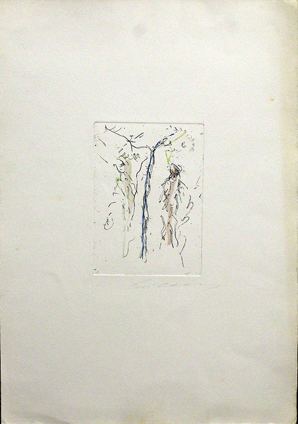 ERNESTO TRECCANI, "Astratto", anni '70