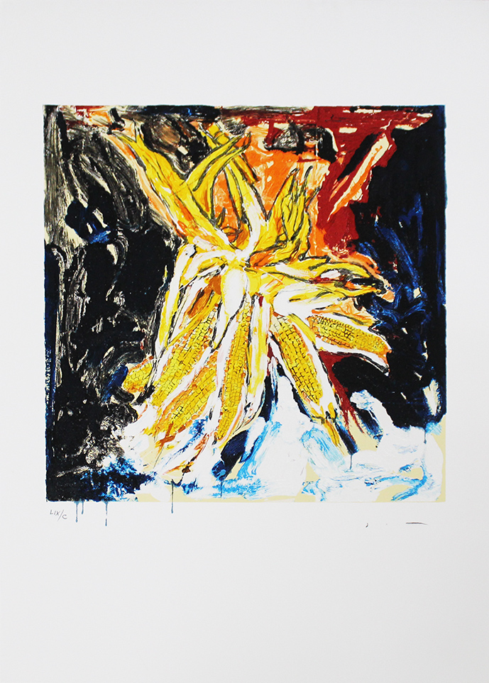 Mario Schifano, "Pannocchie"