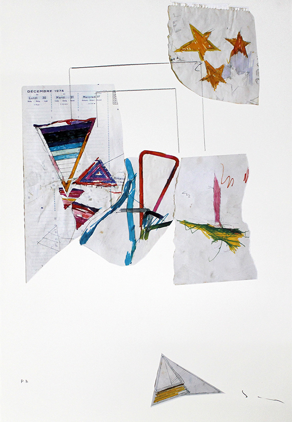 Mario Schifano, "Agenda"