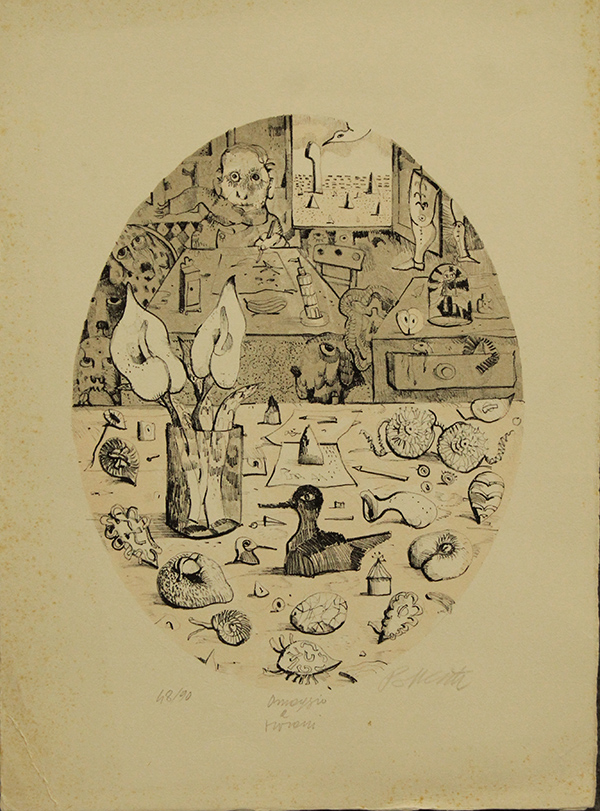 ANTONIO POSSENTI, "Omaggio", anni '80