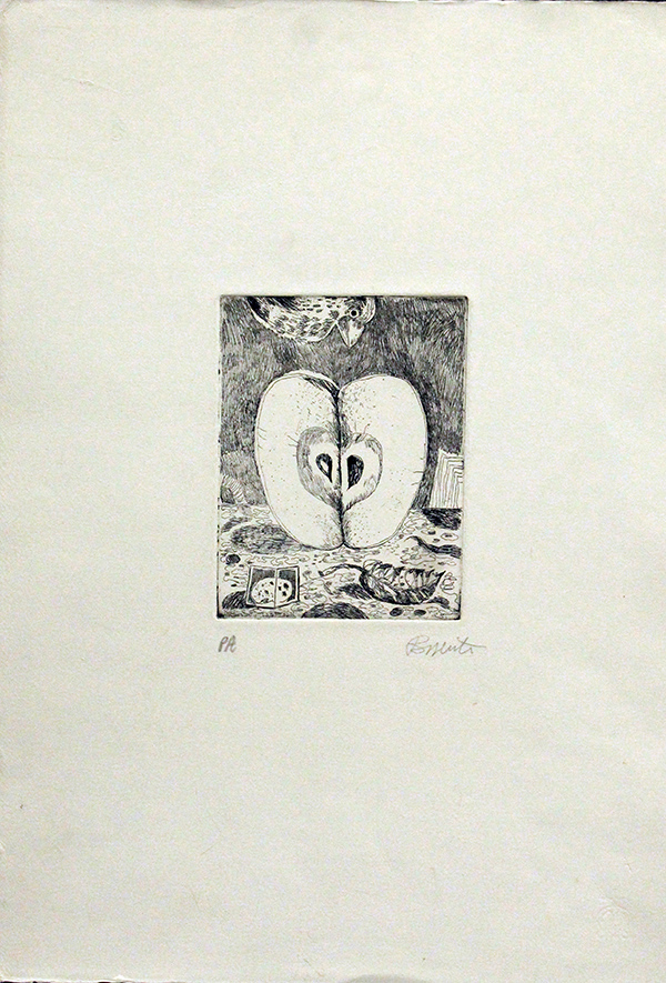 ANTONIO POSSENTI, "Mezza mela", anni '80