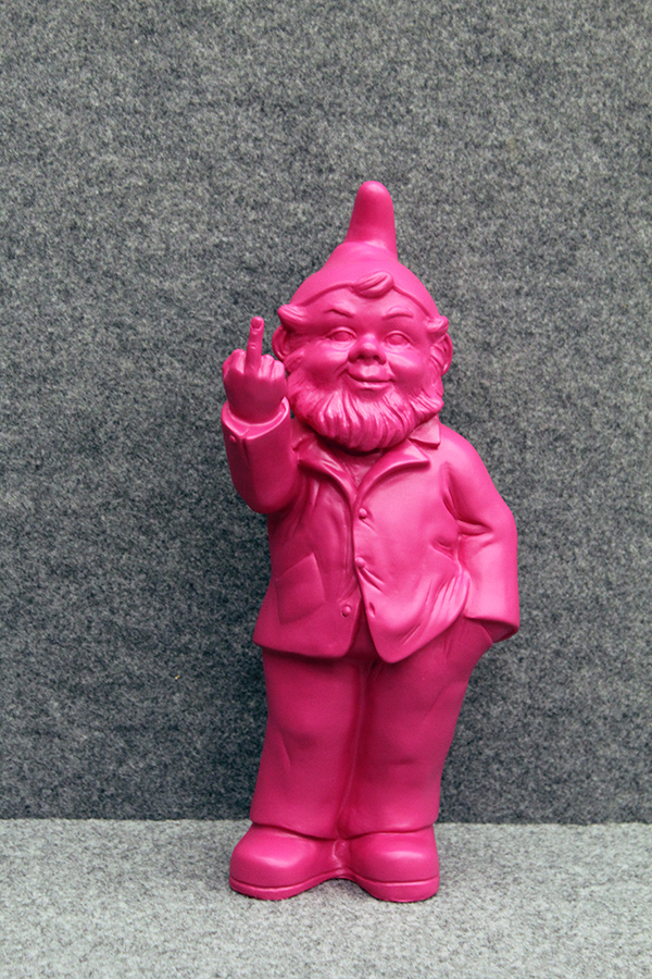 OTTMAR HÖRL, "Nano con dito alzato", 2012