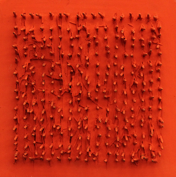 BERNARD AUBERTIN, "Tableau Clous", 1970