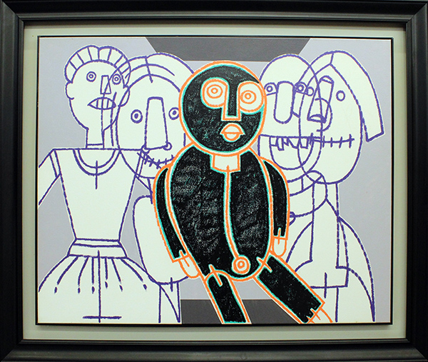 CONCETTO POZZATI, "Marionette del pittore", 2003