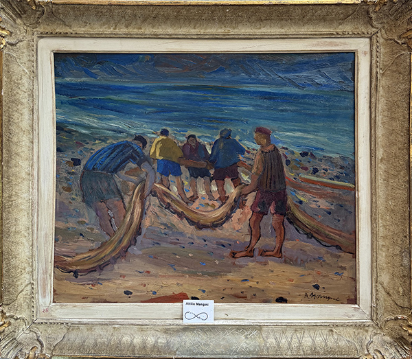 ATTILIO MANGINI, "La paranza a multedo", 1972