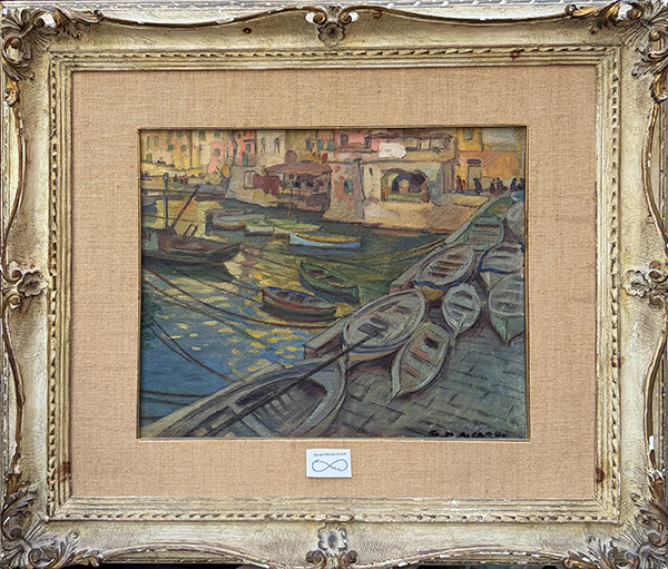 GIORGIO MATTEO ATTARDI, "Camogli", 1935