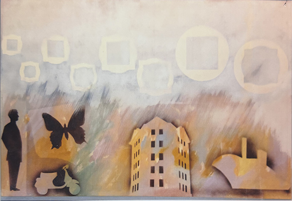 RENATO MAMBOR, "Cancellare le forme sulla tela", 2007