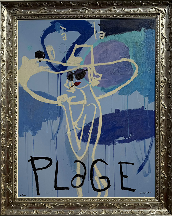 VINCENT ALRAN, "A la plage"