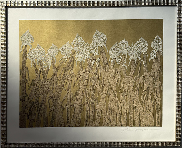 FATHI HASSAN, "Campo di cotone oro"