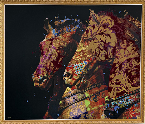 MASSIMO PENNACCHINI, "San Marcos horses"