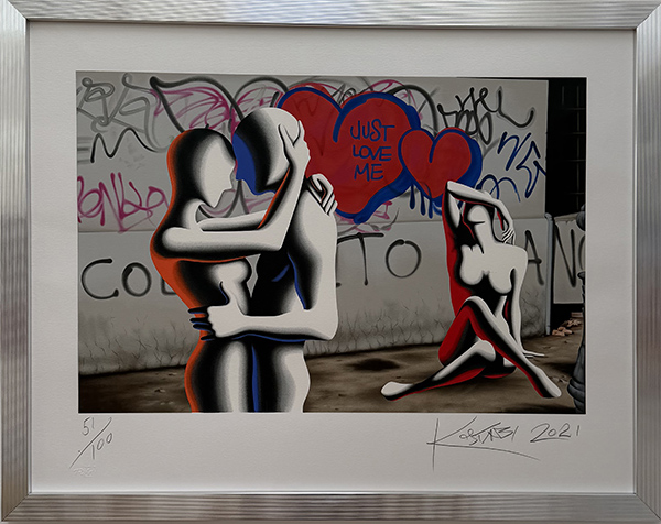MARK KOSTABI, "Just love me"