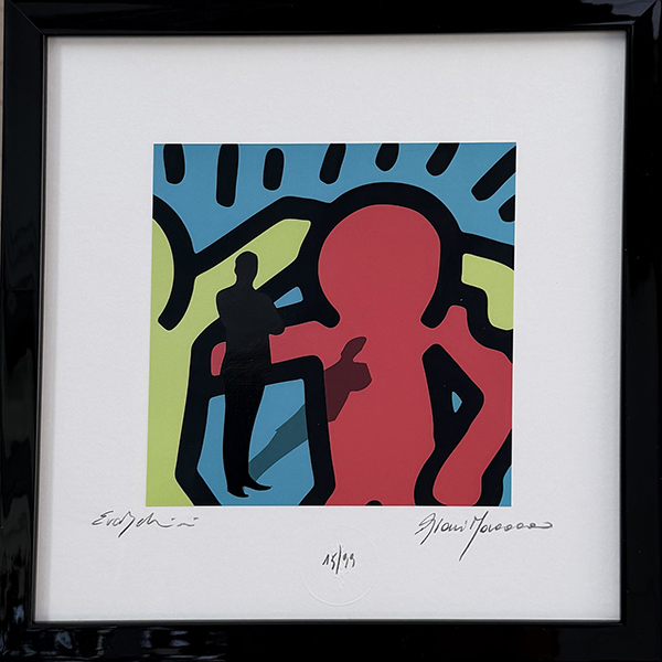 GIANNI MORAMARCO, "Haring #2"