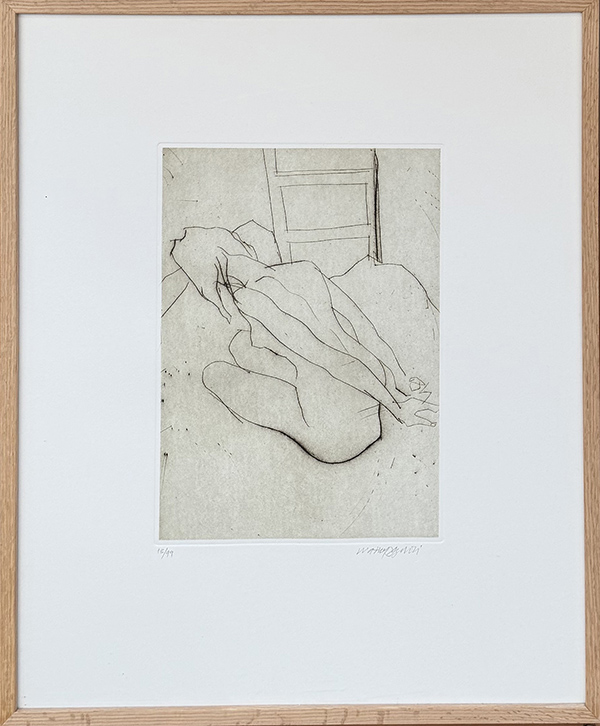 WALTER ANGELICI, "Nudo I"