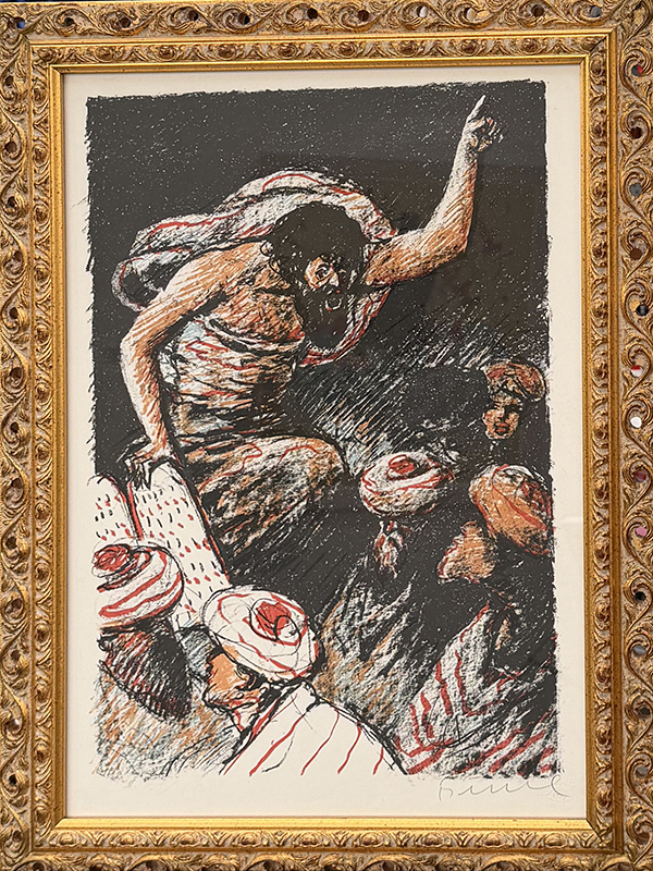 SALVATORE FIUME, "Mosè", anni '80