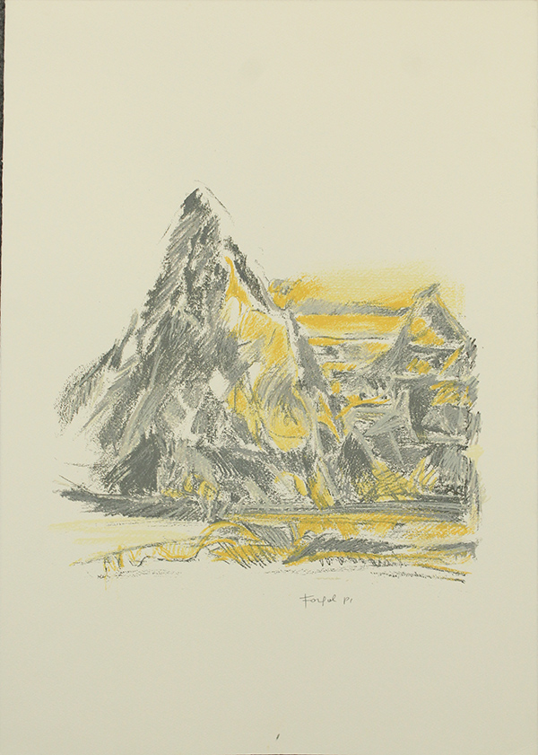 ATTILIO FORGIOLI, "Montagne"