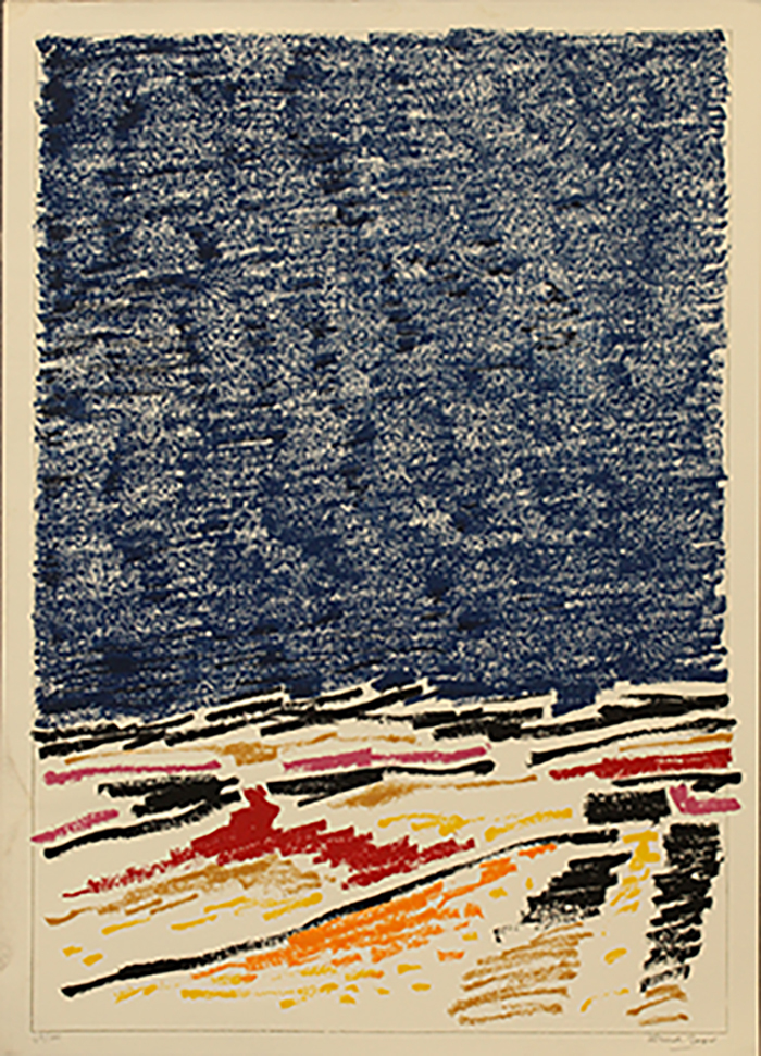 CLAUDIO VERNA, Un mare di colore, 2000