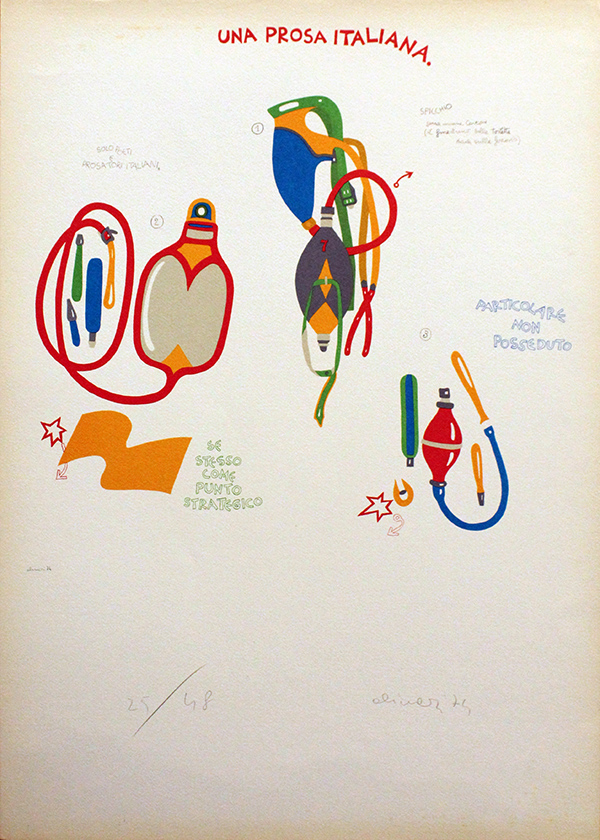 LUCA ALINARI, "Una prosa italiana", 1974