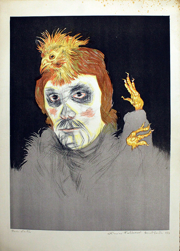 RENATO SANTINI, "Maschera Inglese", 1974