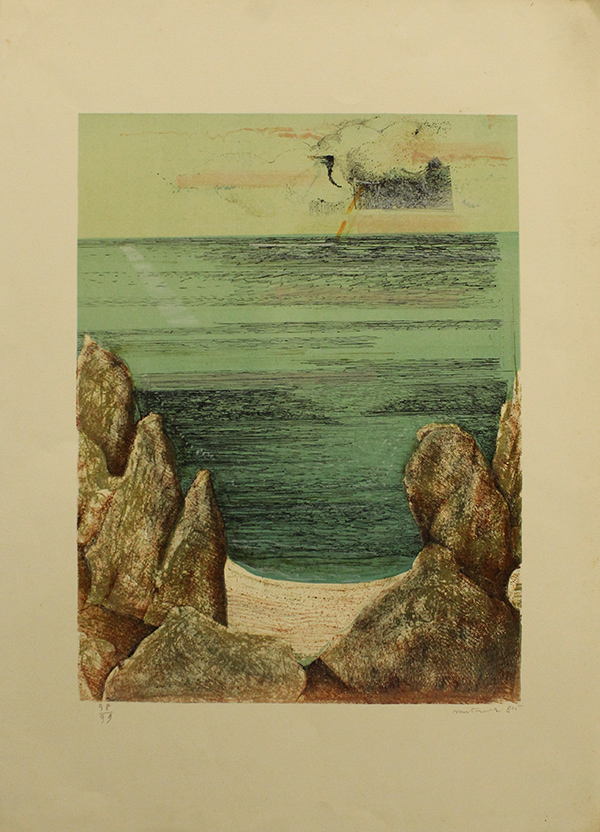 GIUSEPPE MARTINELLI, "Mare", 1985