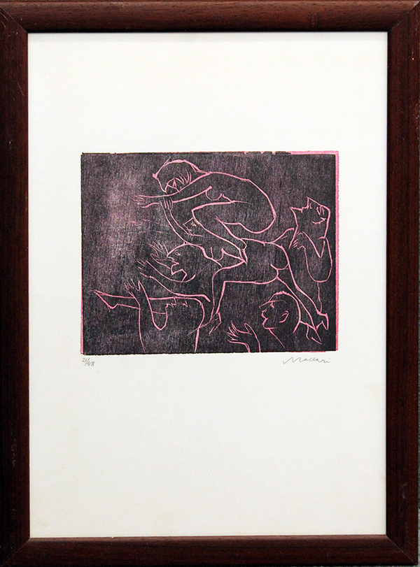 MINO MACCARI, "Figure", Anni '80