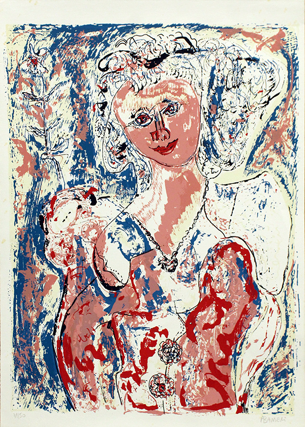 ANTONIO BARBERI, "Donna", anni 90' circa