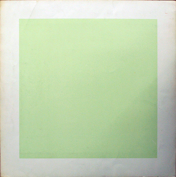 ANONIMO, "Quardrato verde", anni '70