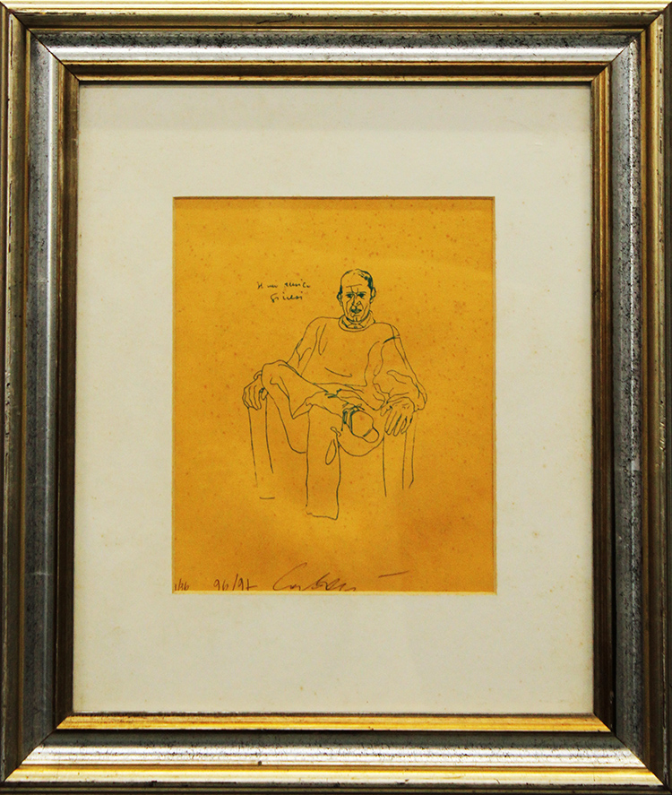 Firma illeggibile, "Ritratto", anni 96/97