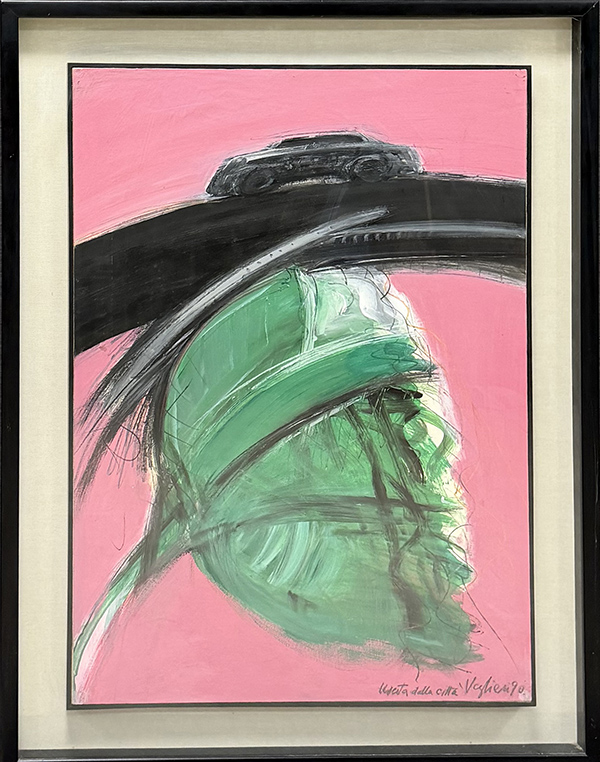 TINO VAGLIERI, "Uscita dalla città", 1990