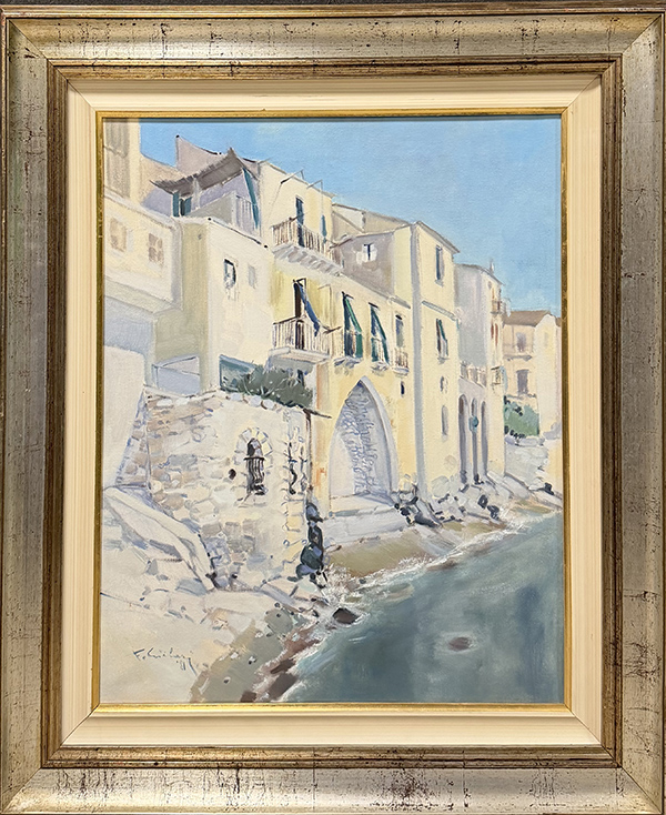 FRANCESCO SICLARI, "Veduta sul mare", 1981