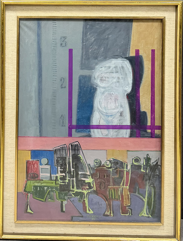 LORENZO PIEMONTI, "Macchina industria", 1965