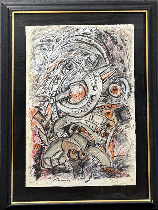 UMBERTO MASTROIANNI, "La strage di Guernica", 1977