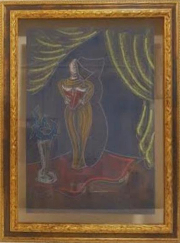 PIPPO ORIANI, "Lettrice", 1970