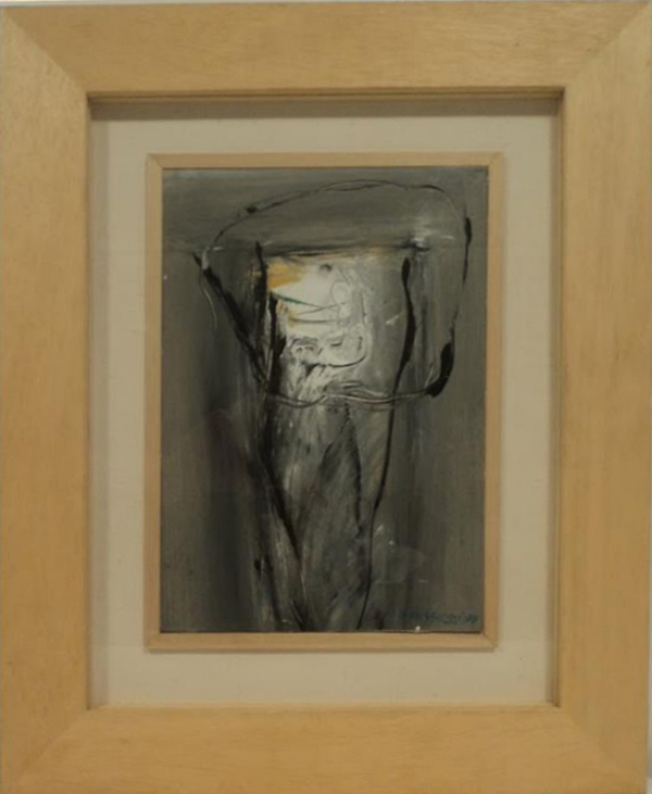 CARMINE DI RUGGIERO, "L'ombra nell'atelier", 1998