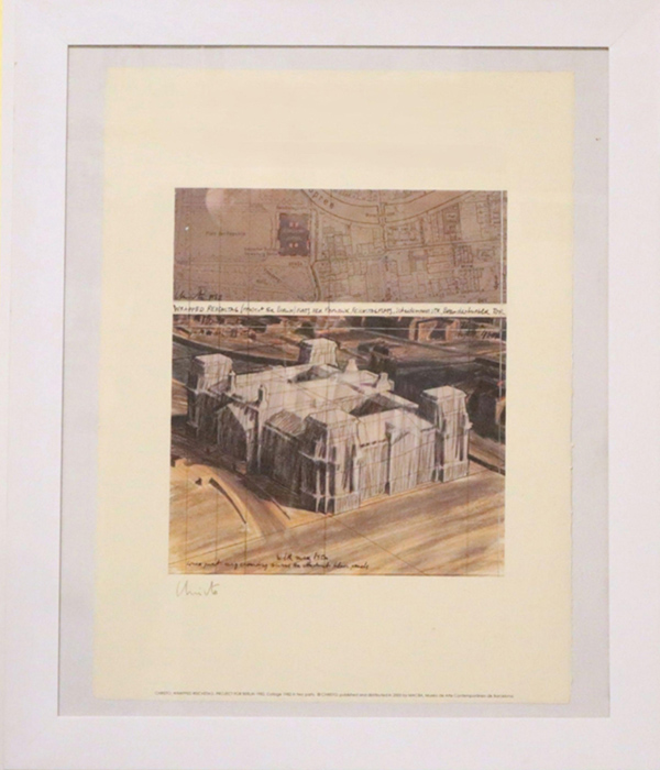 CHRISTO, "Wrapped Reichstag, Berlin", 1982-2003