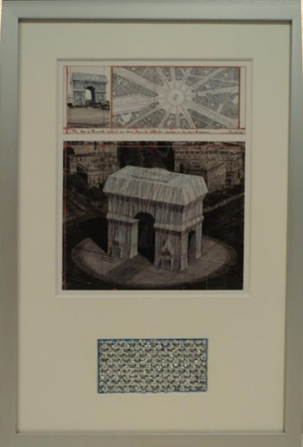 CHRISTO, "Wrapped L'arc de Triomphe, Paris, 1961-2021"
